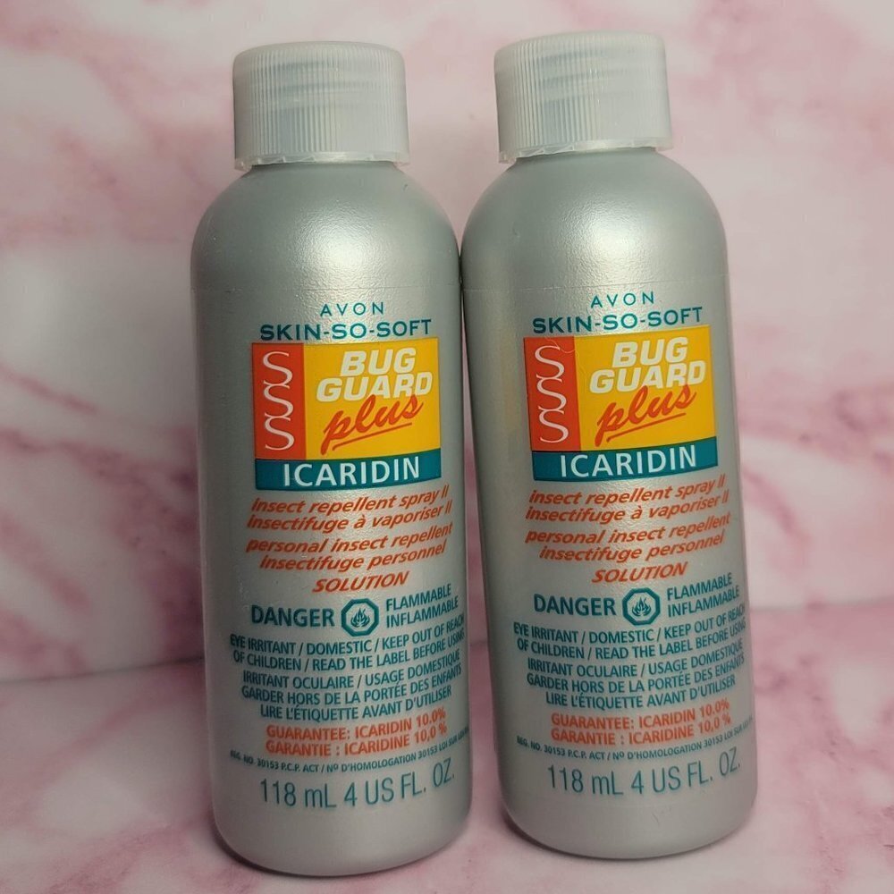 HOST PICK Avon Skin So Soft Bug Guard Plus Icaridin Insect Repellent 2-pack